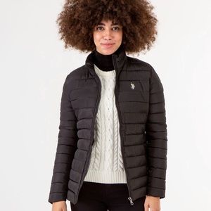 Women’s Black Puff Jacket